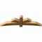 Ekena Millwork Davenport Rough Sawn Timber Gable Bracket, Western Red Cedar, 84"W x 24"H x 6"D x 6"F, 7/12 Pitch GBW084X24X0606DAV00RWR - alternate 3